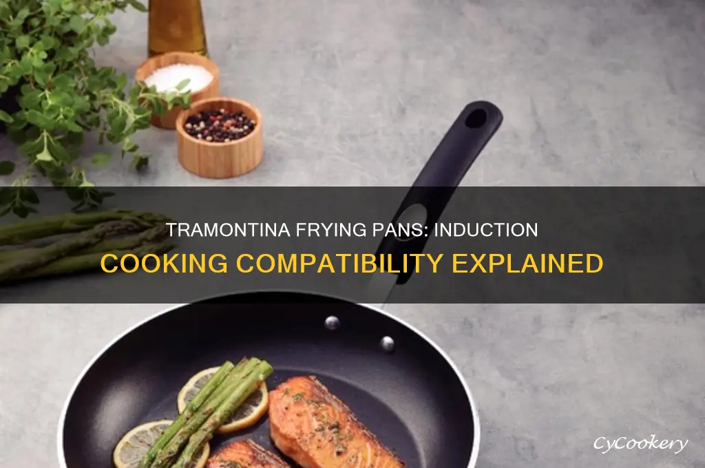 can tramontina frying pans be used for induction cooking