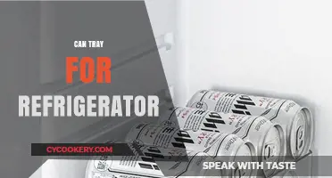 Organize Your Fridge Efficiently with a Can Tray for Refrigerator