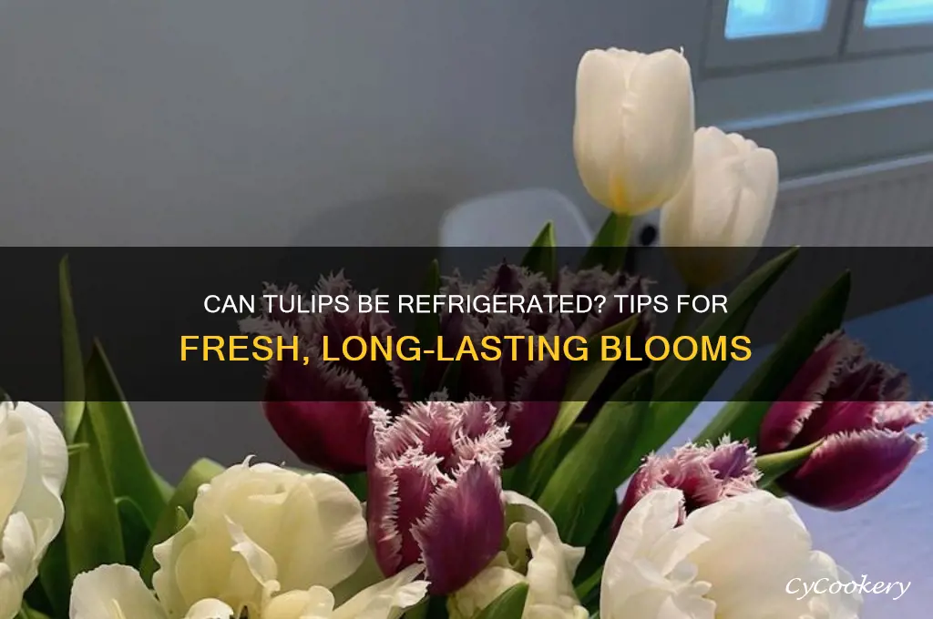 can tulips go in the refrigerator