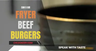 Air-Fryer Beef Burgers: Quick, Crispy, and Delicious!