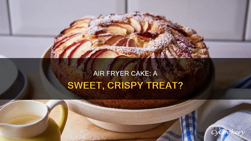 can u cook a cake in an air fryer