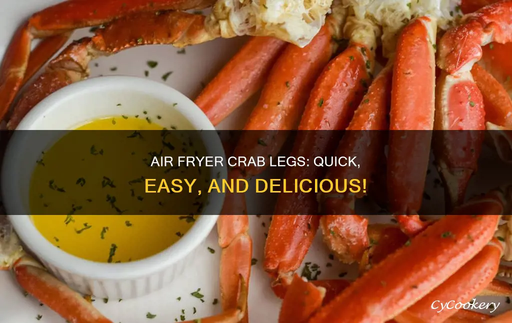 can u cook crab legs in air fryer