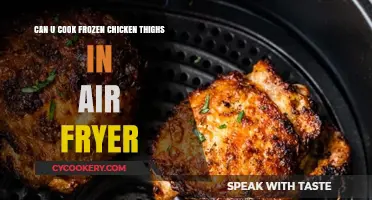 Air Fryer Frozen Chicken Thighs: Quick and Easy Recipe