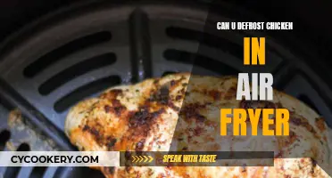 Defrosting Chicken: Air Fryer Techniques and Tips