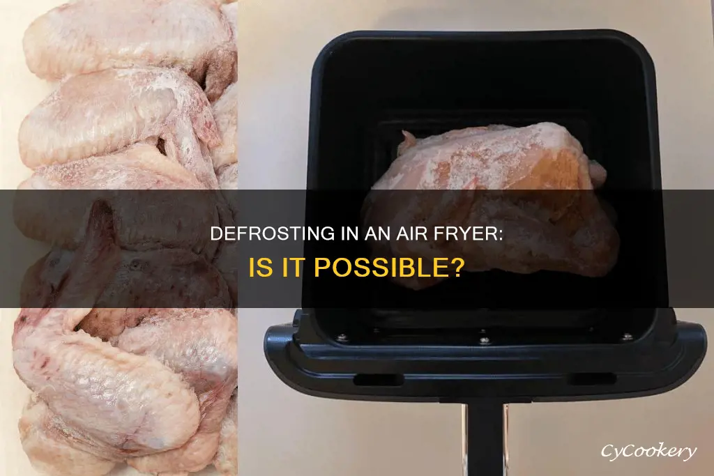 can u defrost in air fryer