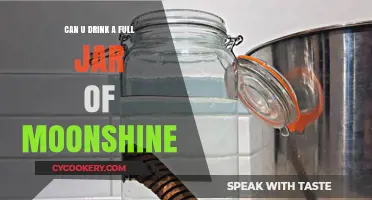 Is Drinking a Full Jar of Moonshine Safe or Deadly?