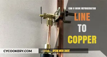 Can You Hook a Refrigerator Line to Copper? A Guide
