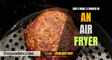 Air-Fryer Burger: Quick, Easy, and Delicious?