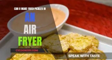 Air-Fried Pickles: A Crunchy, Healthy Treat