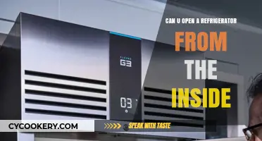 Can You Open a Refrigerator from the Inside? Safety Explained