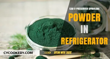 Preserving Spirulina Powder: Refrigeration Tips for Freshness and Longevity