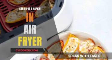 Air Fryer Tips: Napkins, Do's and Don'ts