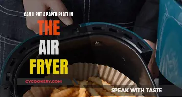 Air Fryer Paper Plate: Safe or Not?