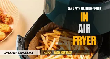 Air Fryer Greaseproof Paper: Safe or Not?