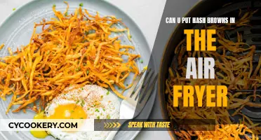 Air-Fryer Hash Browns: Quick, Crispy, and Delicious!