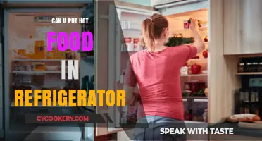 Can You Safely Store Hot Food in the Refrigerator?