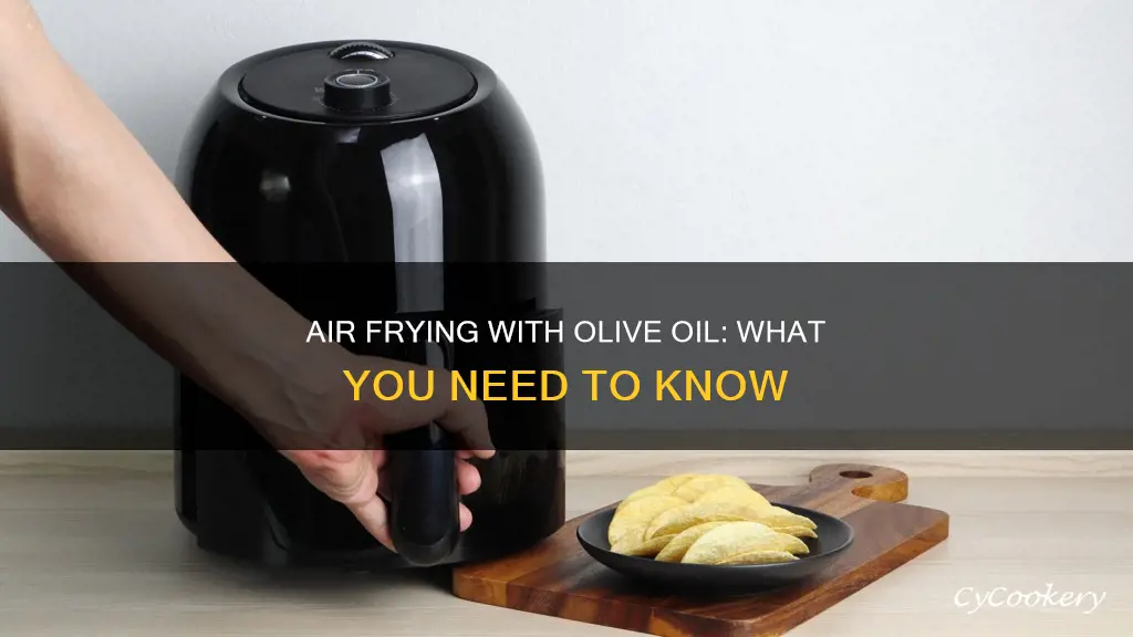 can u put olive oil in air fryer