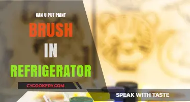 Can You Store Paint Brushes in the Fridge? Quick Tips