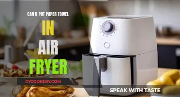 Air Fryer Paper Towel Safety: Do's and Don'ts