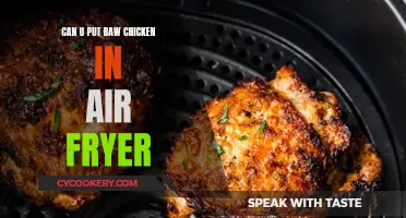 Air Frying Chicken: Raw or Not?