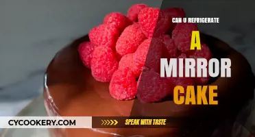 Refrigerating Mirror Cakes: Tips for Preserving Shiny Desserts Safely