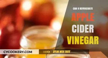 Refrigerating Apple Cider Vinegar: Benefits, Shelf Life, and Best Practices