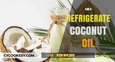 Refrigerating Coconut Oil: Benefits, Risks, and Proper Storage Tips