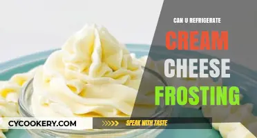 Refrigerating Cream Cheese Frosting: Tips for Storage and Freshness
