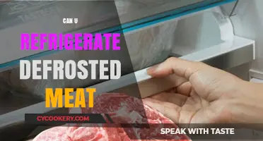 Refrigerating Defrosted Meat: Safety Tips and Best Practices