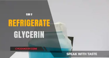 Refrigerating Glycerin: Best Practices for Storage and Preservation