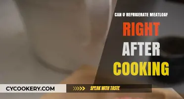 Refrigerating Meatloaf: Post-Cooking Tips for Freshness and Safety