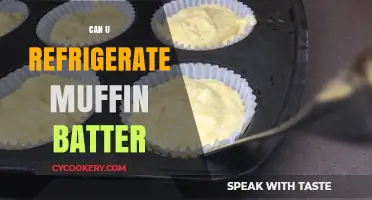 Refrigerating Muffin Batter: Tips for Fresh, Fluffy Baked Goods