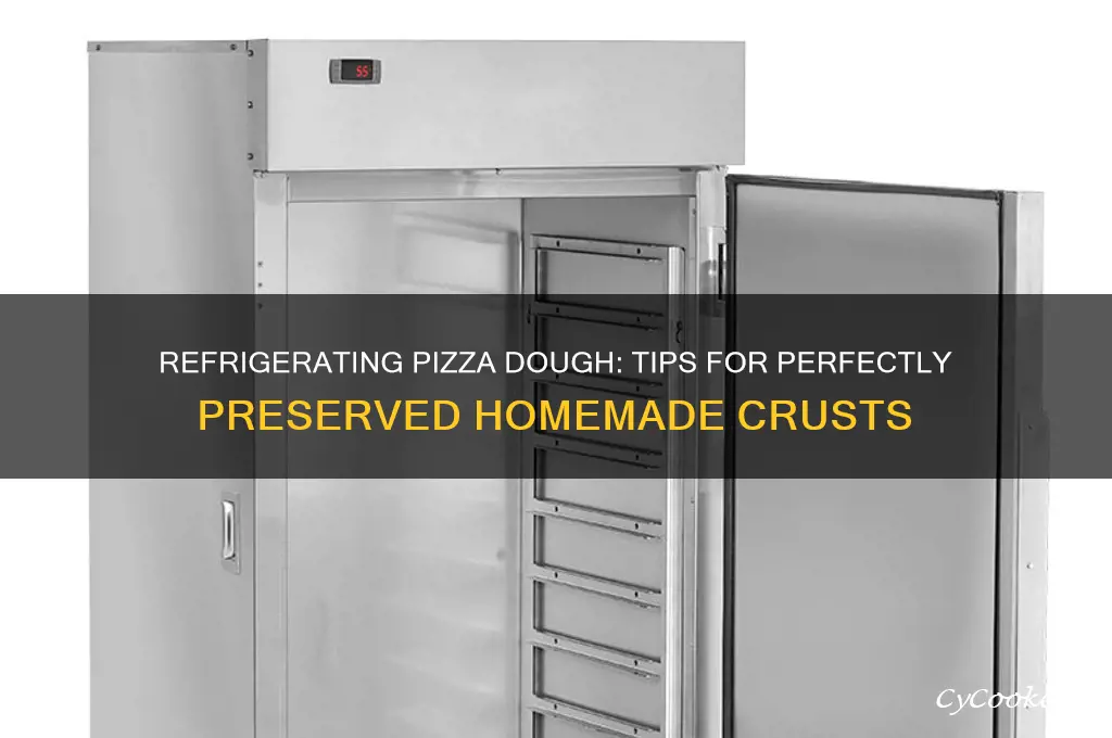 can u refrigerate pizza dough