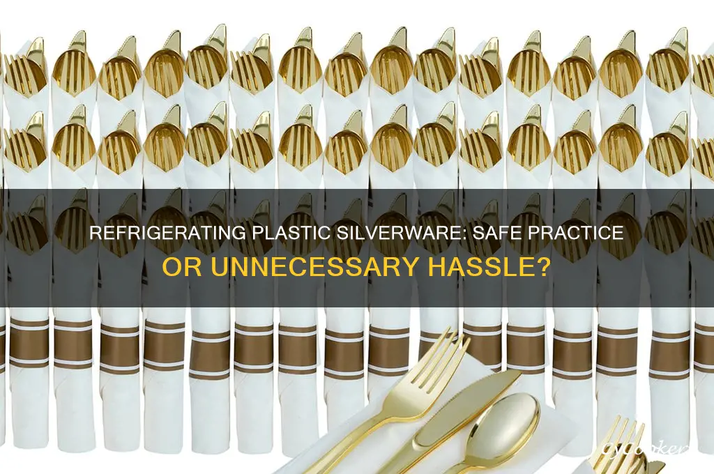 can u refrigerate plastic silverware