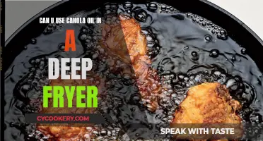 Canola Oil in a Deep Fryer: Is It Safe?