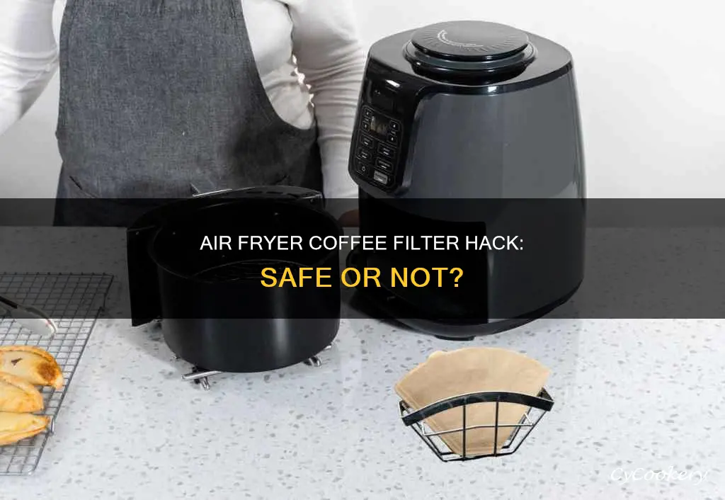 can u use coffee filters in air fryer