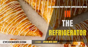 Refrigerating Unbaked Puff Pastry Appetizers: Tips for Freshness and Convenience