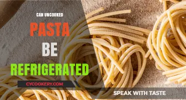 Refrigerating Uncooked Pasta: Safe Storage Tips and Best Practices