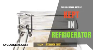 Storing Uncooked Rice: Refrigerator Tips for Freshness and Longevity