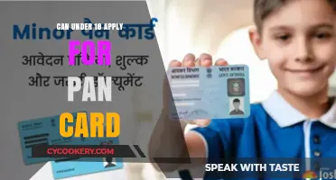 PAN Card Application: Under 18s Eligibility and Process
