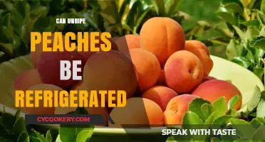 Refrigerating Unripe Peaches: Best Practices for Ripening and Storage