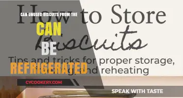 Refrigerating Unused Biscuits: Best Practices for Freshness and Storage
