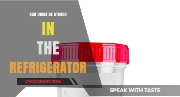 Can You Store Urine in the Fridge? Facts and Safety Tips