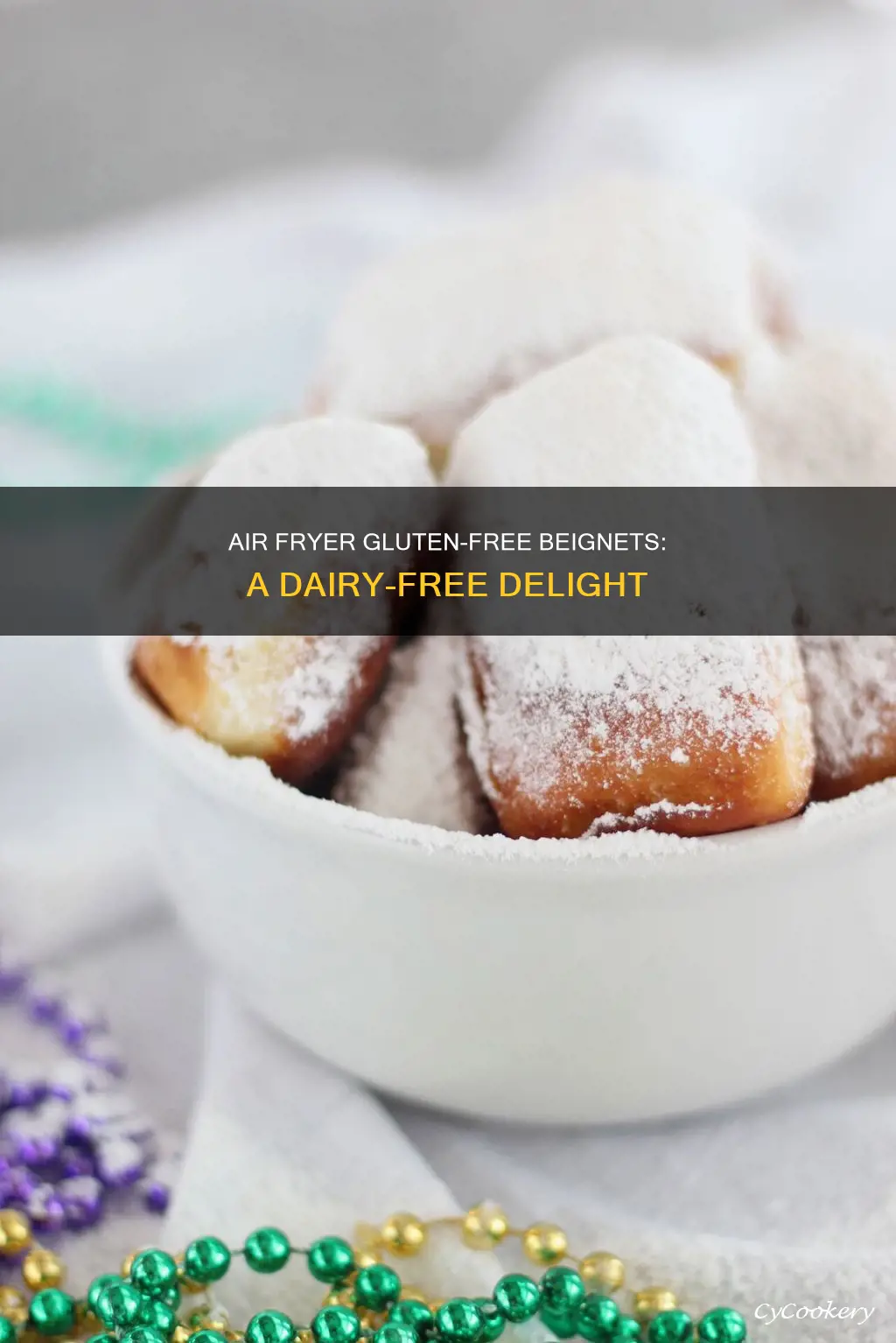 can use air fryer for gluten free dairy free beignets