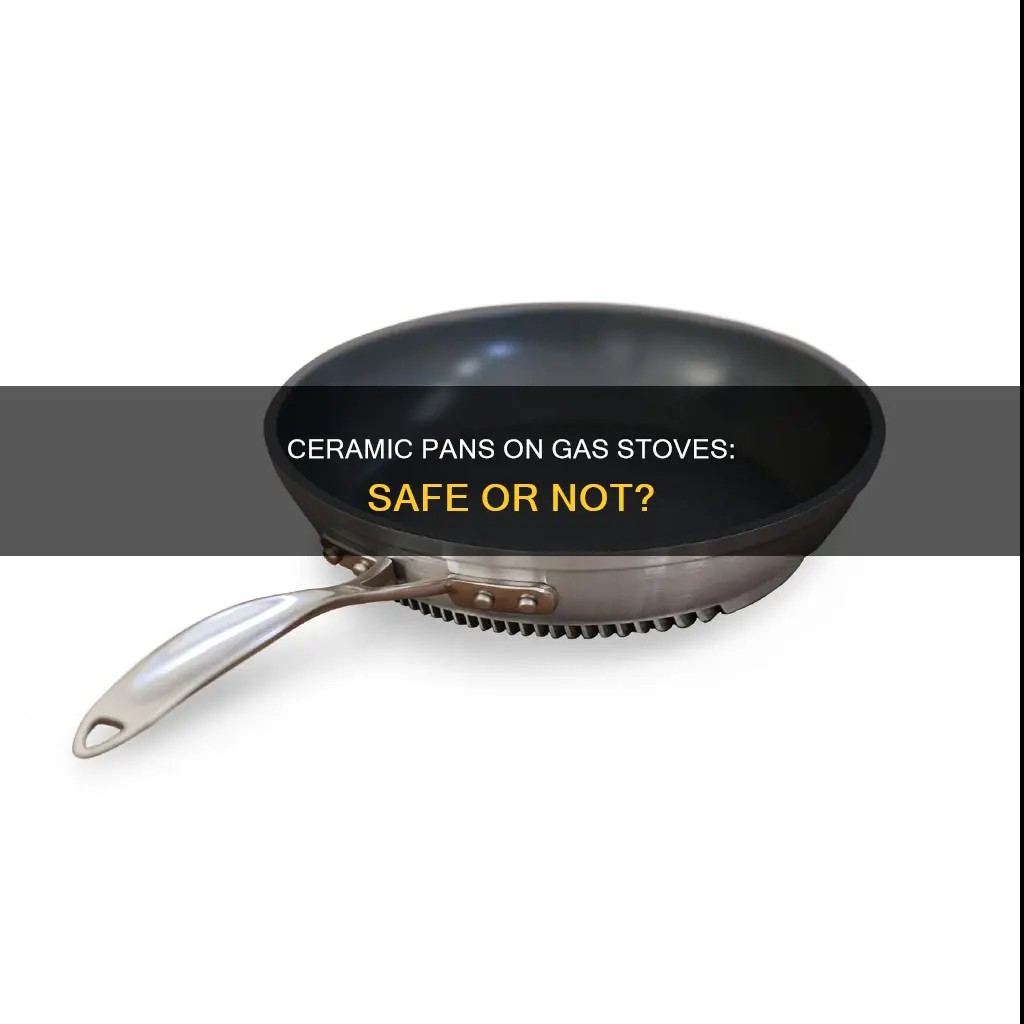 can use ceramic pan on gas stove