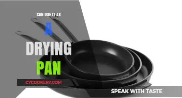 Innovative Uses: Frying Pan Doubles as a Drying Rack