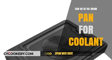 Using Oil Drain Pans for Coolant: Safe or Not?