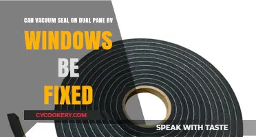 Fixing Vacuum Seals on Dual Pane RV Windows
