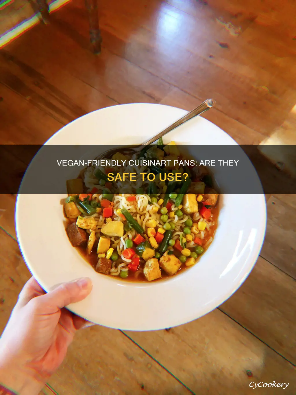 can vegans use cuisinart pans for cooking