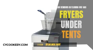 Gas Fryers Under Tents: Legal in Florida?